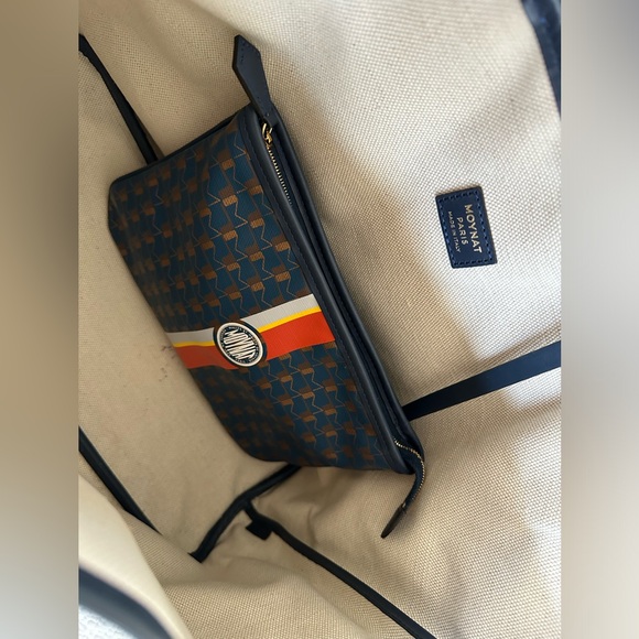 Like New MOYNAT OH! Tote and Pouch - Picture 7 of 9